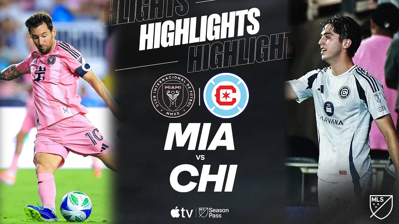 Inter Miami CF contre Chicago Fire FC | Faits saillants du match complet | Thriller à 8 buts !