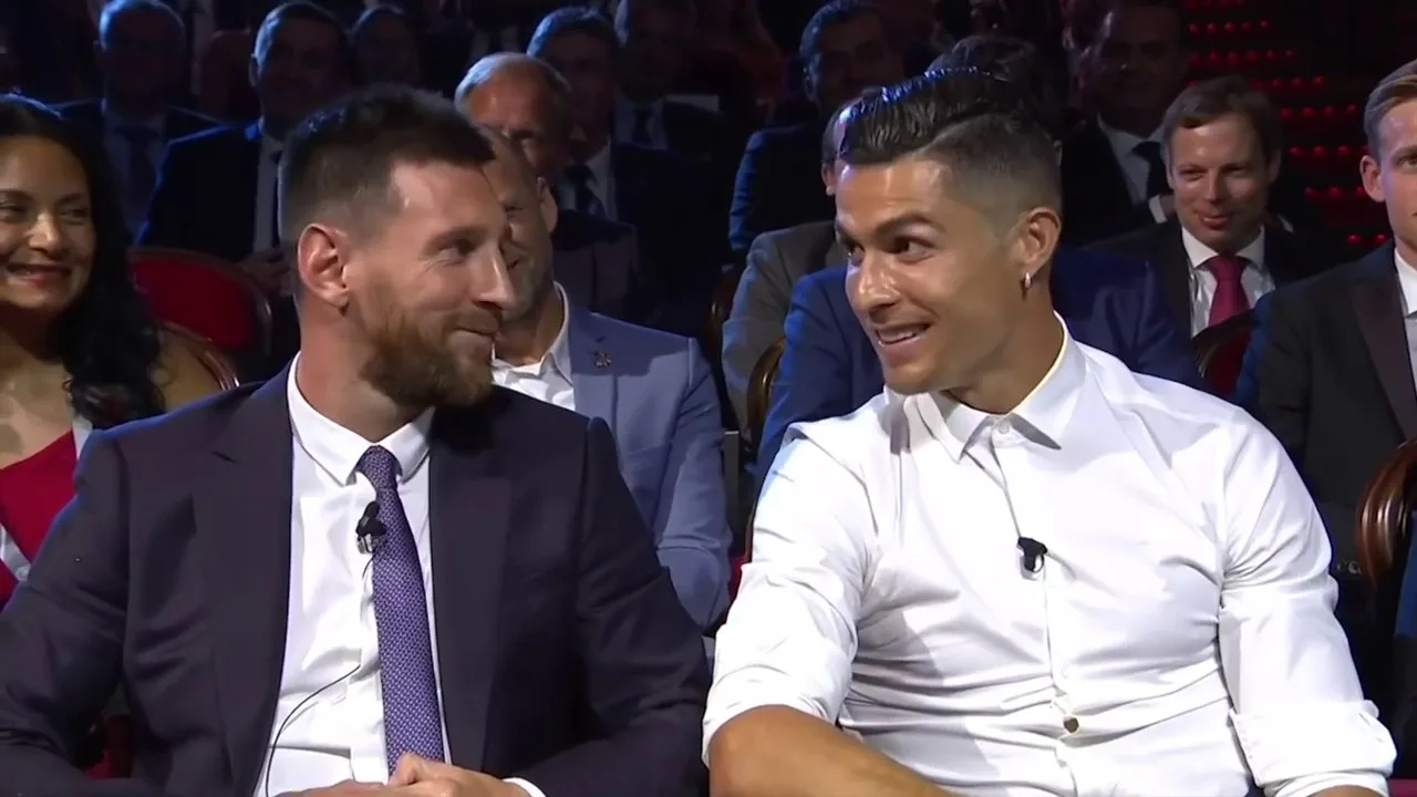 Actual Footage Cristiano Ronaldo invites Leo Messi to dinner