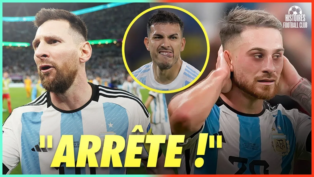 Le jour où Lionel Messi a défendu Alexis Mac Allister contre