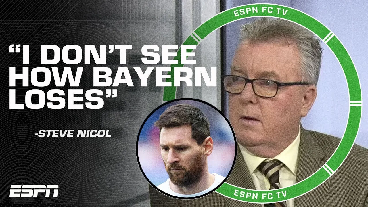 Lionel Messi’s injury has Steve Nicol CONVINCED Bayern