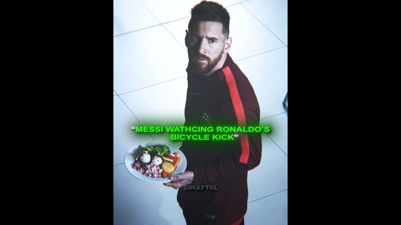 Quand Messi a inspiré Ronaldo 🥶🤯