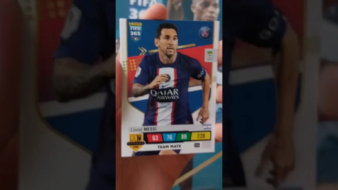 LIONEL MESSI de ADRENALYN XL FIFA 365 2023 #Shorts
