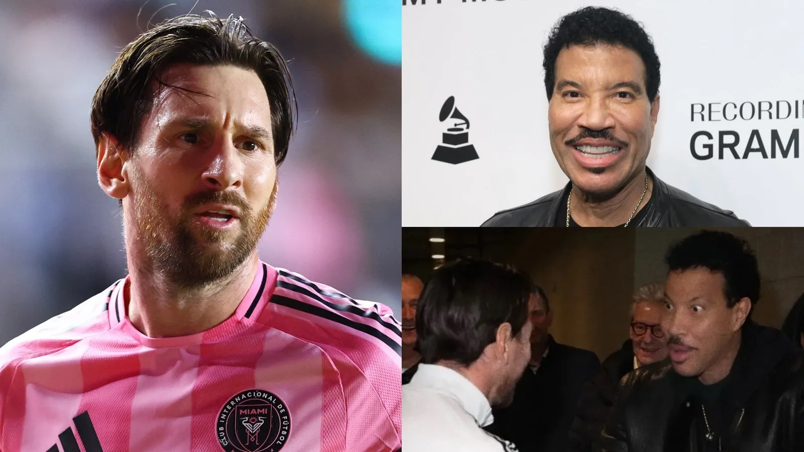 Lionel Messi rencontre enfin Lionel Richie! Le footballeur de chèvre d’Inter Miami confirme qu’il a été nommé d’après le chanteur légendaire en échange en face à face