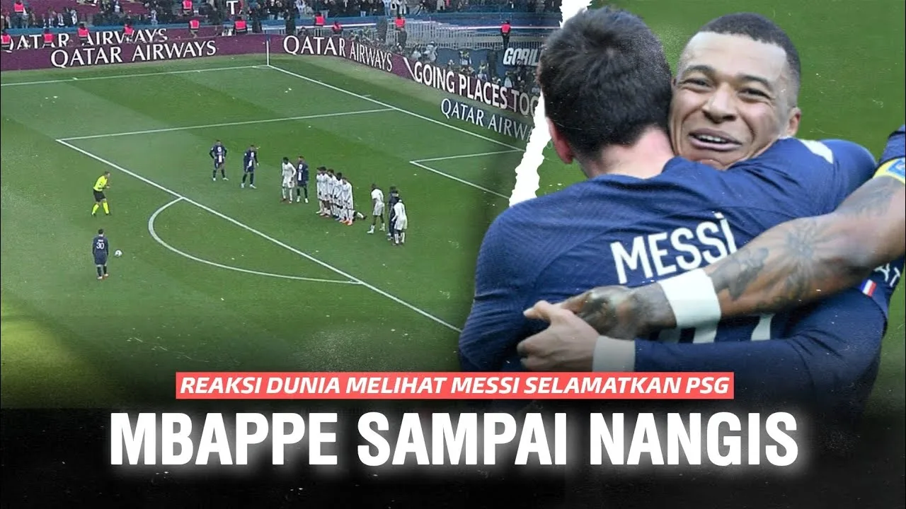 Mbappe Dan Galtier Sampai Nangis !!! Reaksi Dunia Melihat