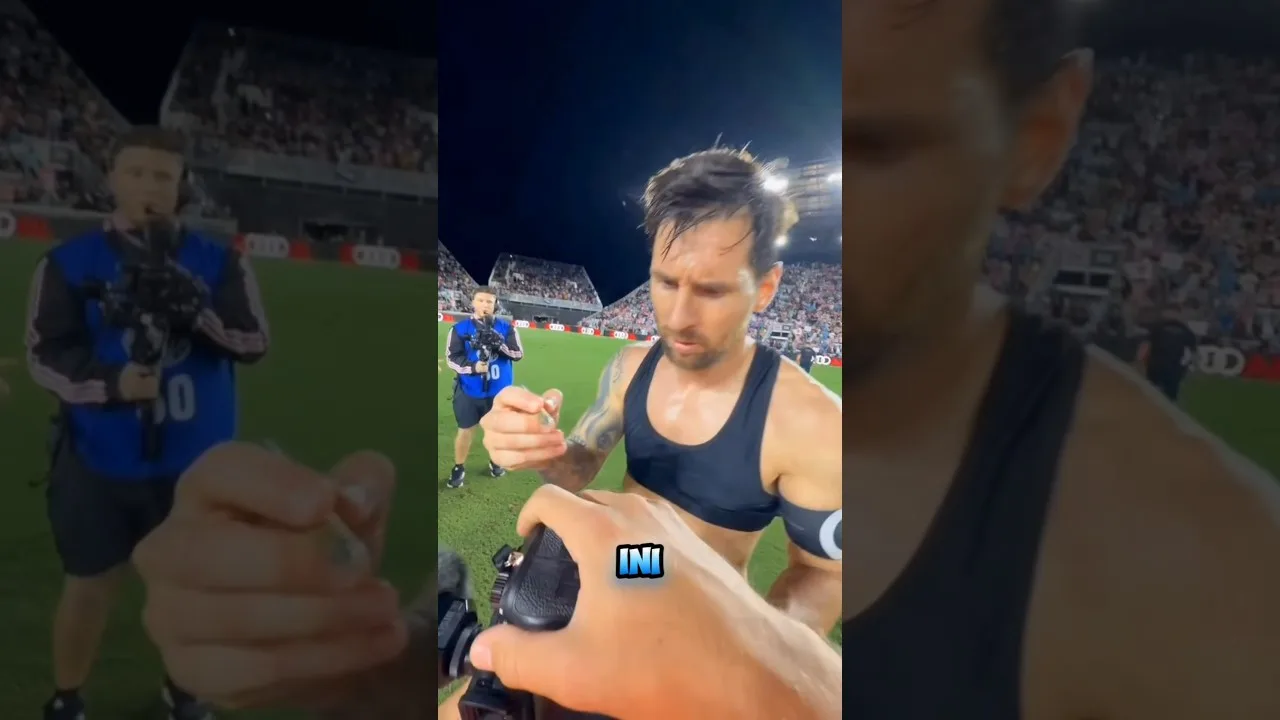 Minta Tanda Tangan Messi❗😳