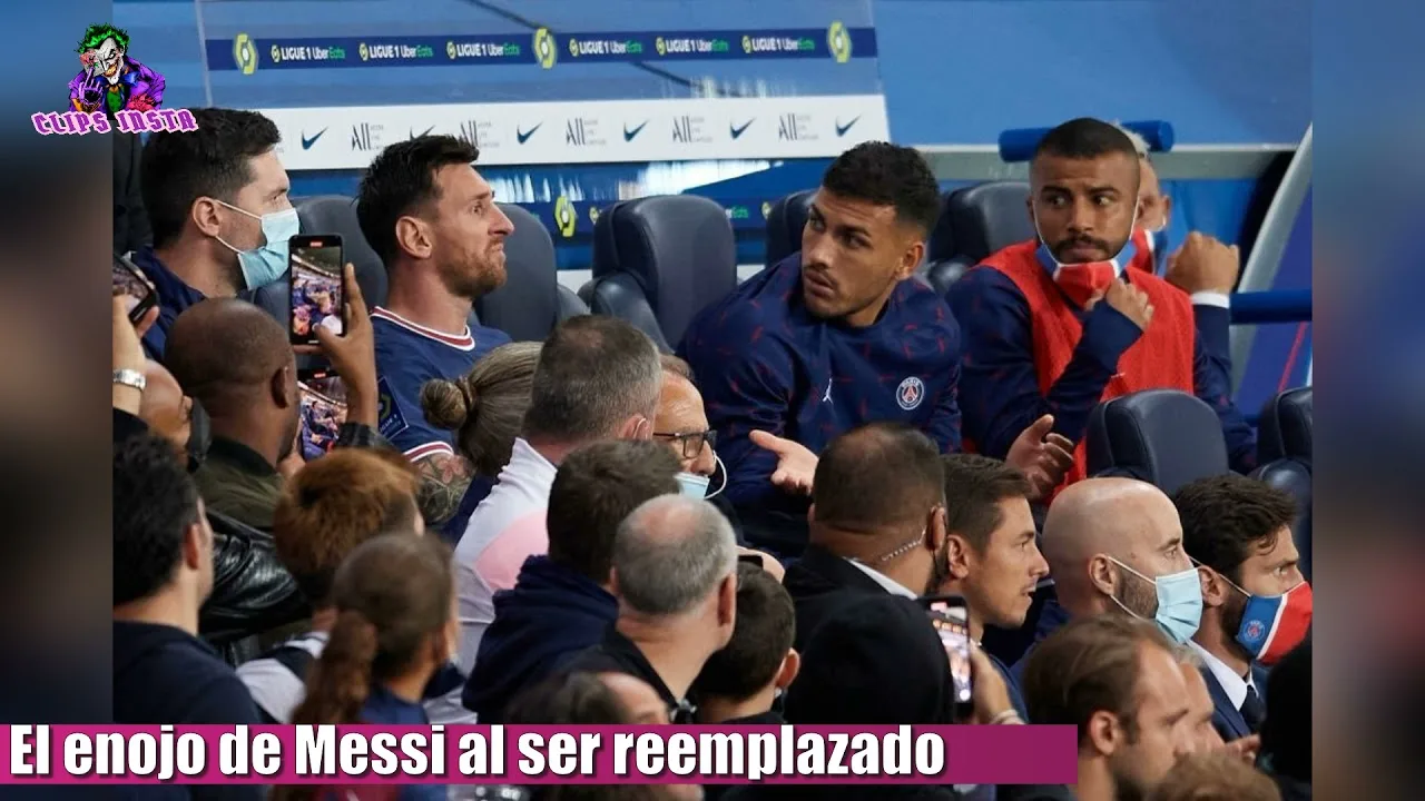 El enojo de LEO MESSI CON MAURICIO POCHETTINO al ser