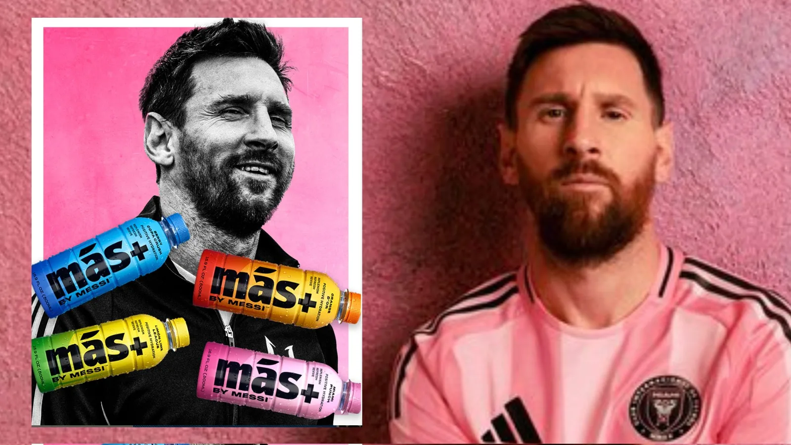 Lionel Messi parraine sa propre équipe avec une nouvelle boisson sportive