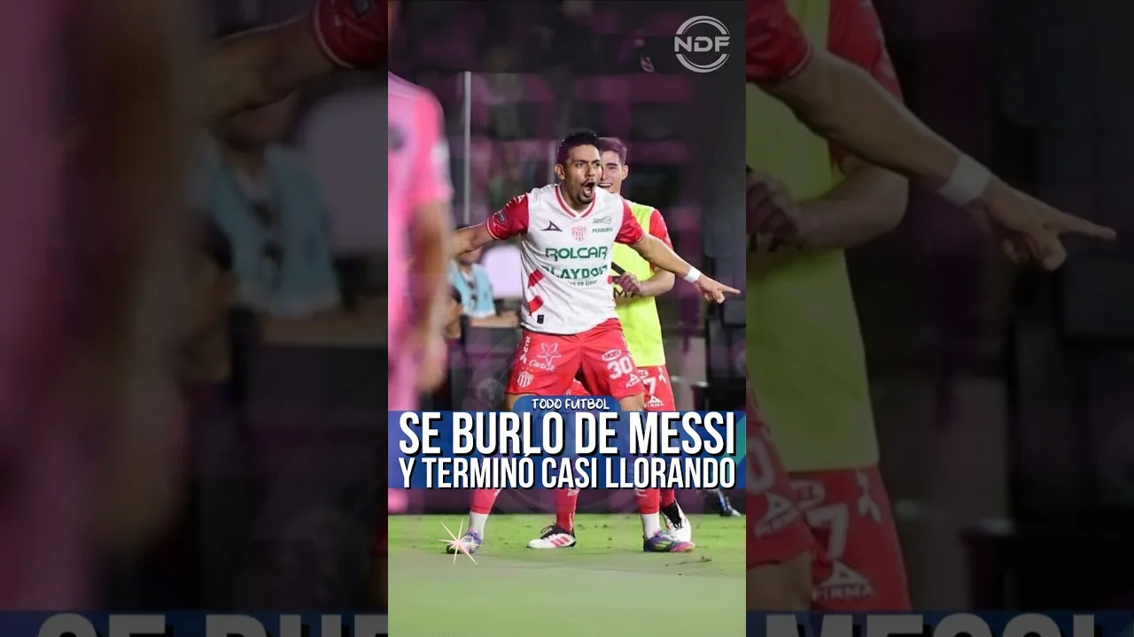 Il s’est moqué de Leo Messi célébrant comme Cristiano Ronaldo et a donc terminé 😱