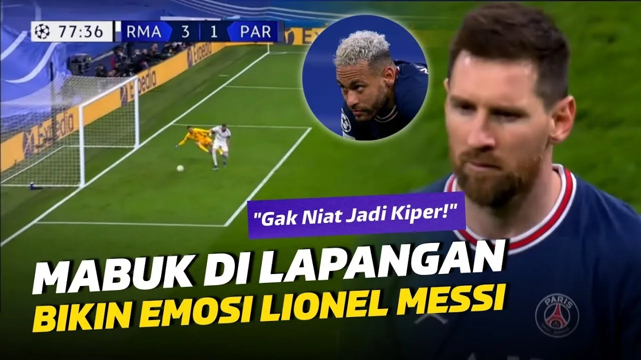 KEMBALI PAMER KEBODOHANLihat Reaksi Leo Messi & Pemain