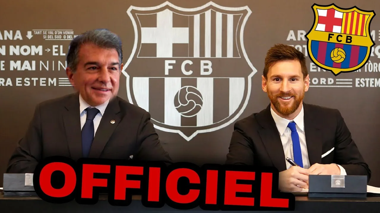 OFFICIEL ! LIONEL MESSI PROLONGE JUSQU'EN 2023 AVEC LE