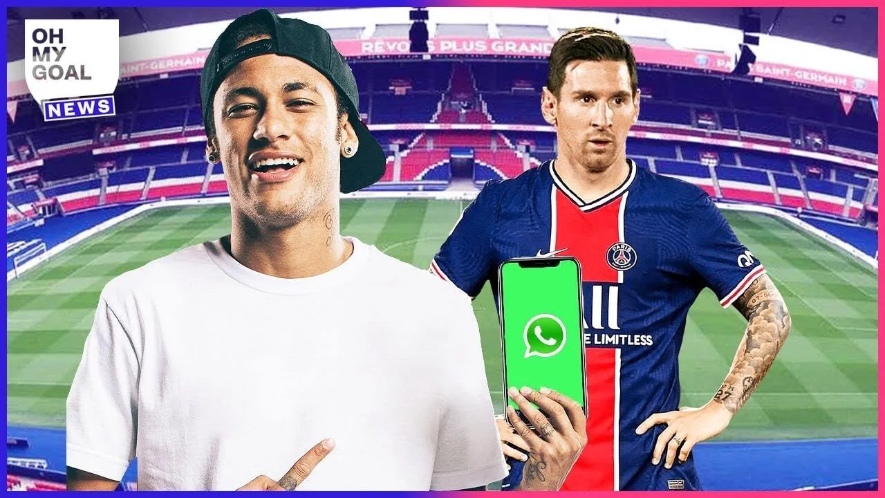 The WhatsApp group Neymar created to convince Leo Messi to