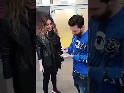 Yara rencontre Lionel Messi à Barcelone (Arabika24.com)