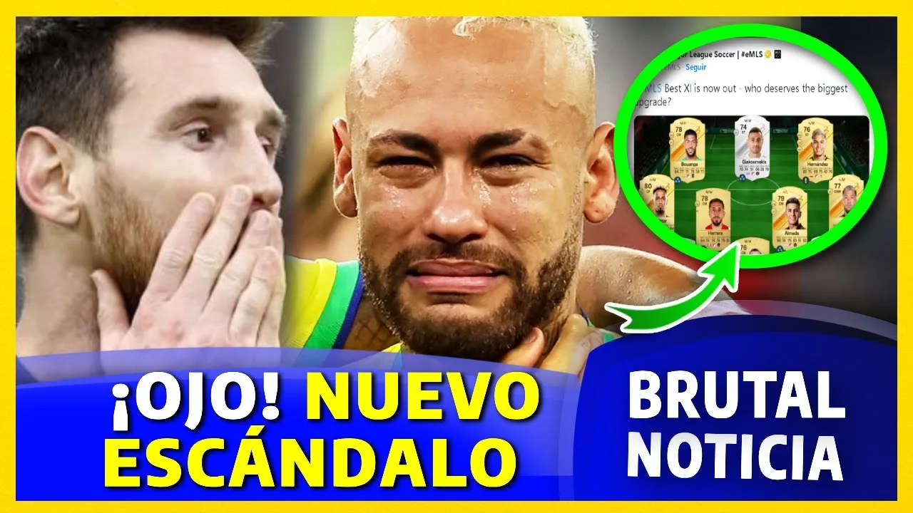 ¡ESCÁNDALO! NEYMAR JR se mete en PROBLEMAS  LEO MESSI: