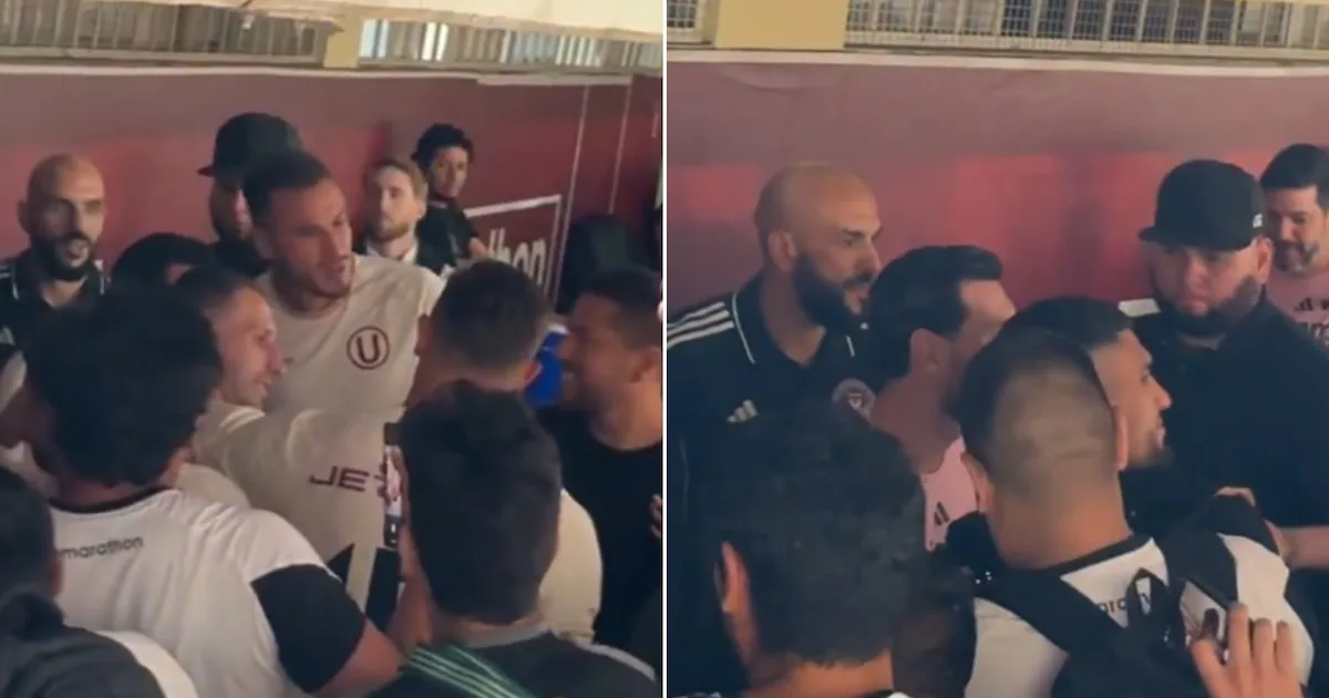 Les joueurs universitaires ont cherché Lionel Messi avant de partir pour demander des photos après le match amical contre Inter Miami
