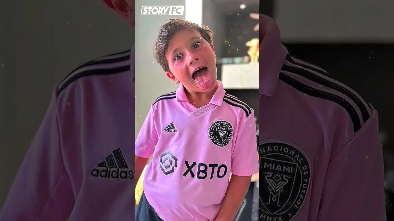 Le fils de Messi soutient le Real Madrid 😳🤣
