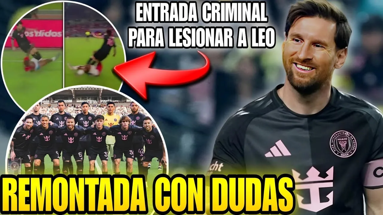 🚨 Messi remonte à l’Inter Miami 💥 Ils voulaient blesser Leo à l’entrée criminelle ❌️