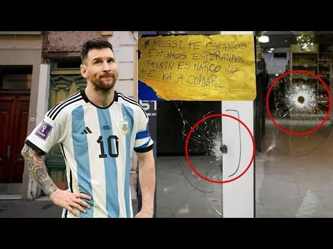Lionel Messi Threatened by Gun Man