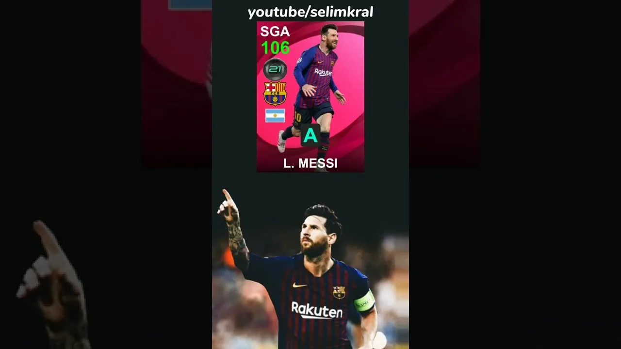 Leo Messi Iconic Moment 2019 #pes2021mobile #shorts