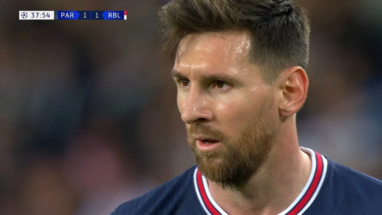 Lionel Messi vs RB Leipzig 2021 UCL (Home) 1080i