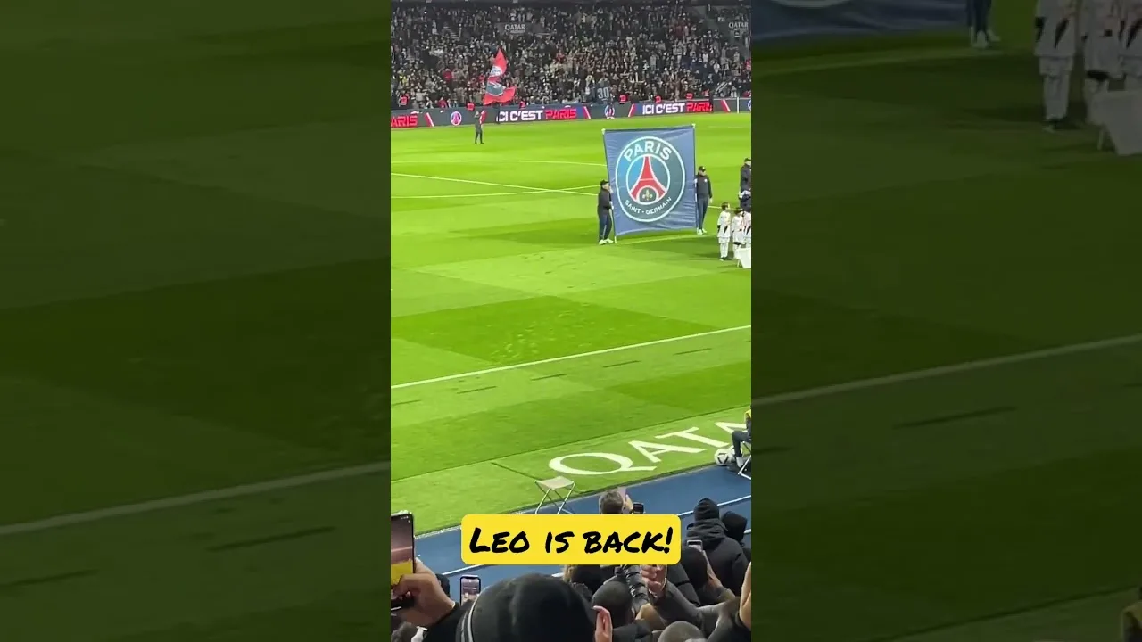 Leo Messi Plays! | PSG vs Angers #lionelmessi #psg