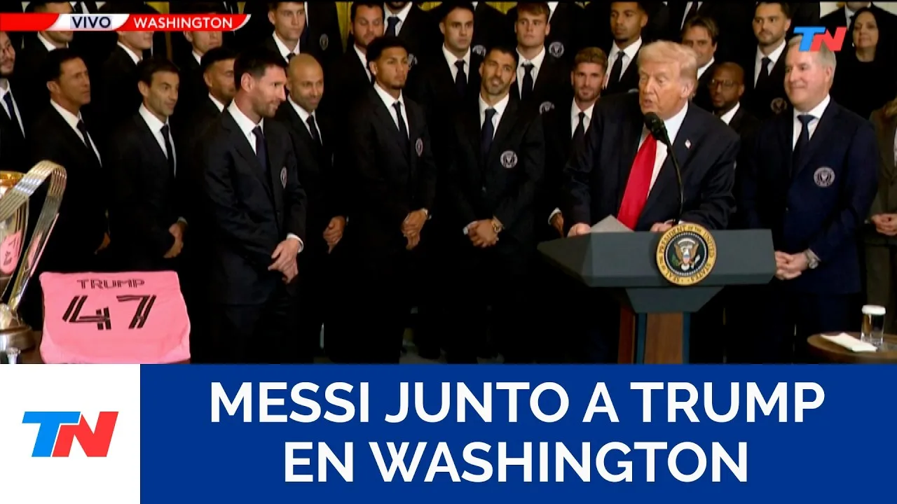 Donald Trump a reçu Lionel Messi et l’équipe de l’Inter Miami à la Maison Blanche : voici comment s’est déroulée la réunion