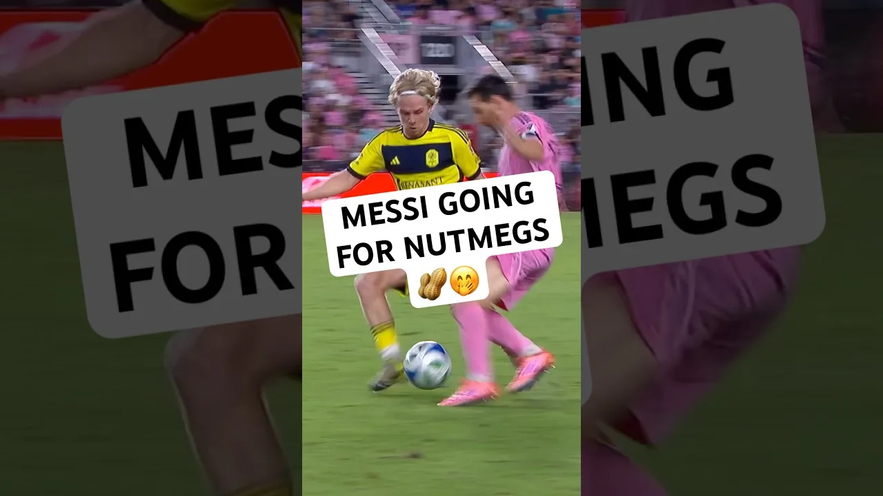 Messi is a menace!😈🤭