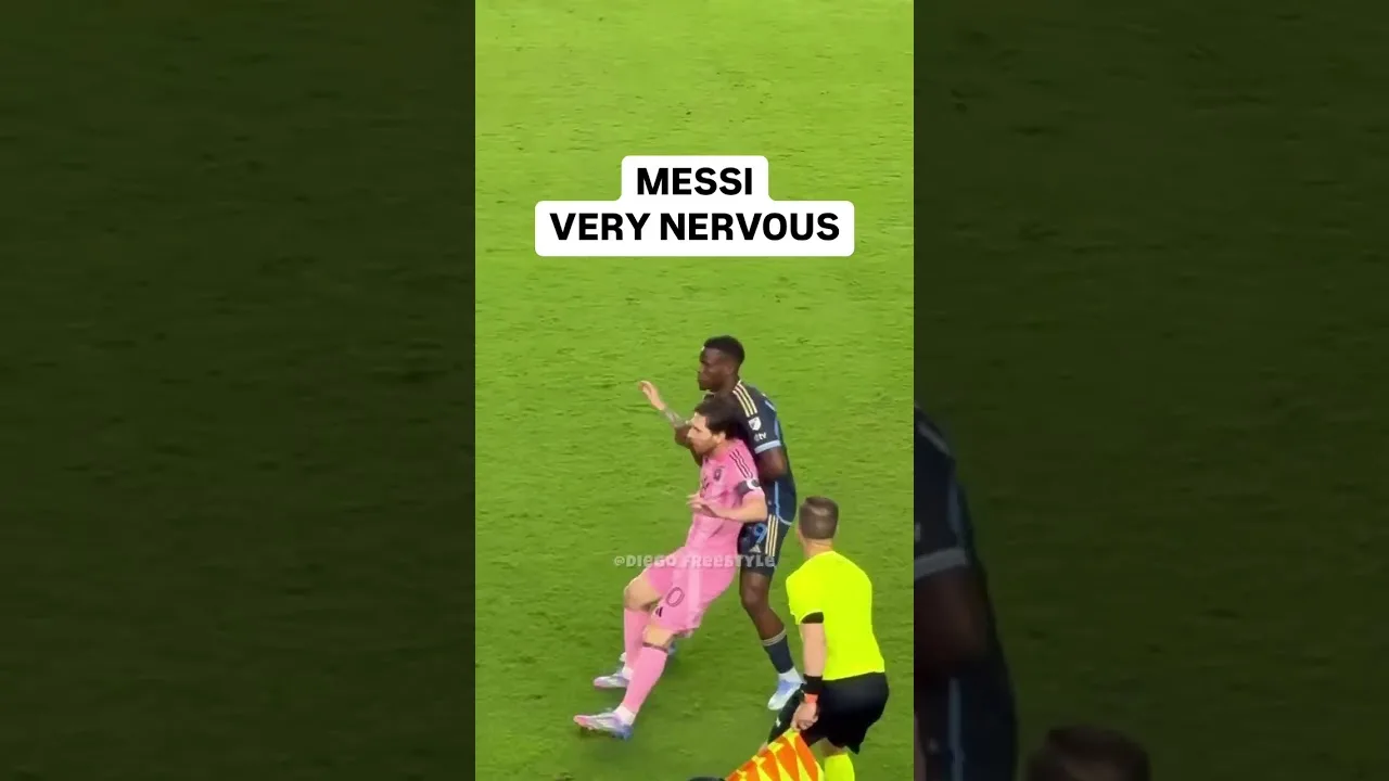 Messi très nerveux ☠️🤯 #messi #LeoMessi #Lionelmessi #goat #intermiami #crazy #angry #football #fun