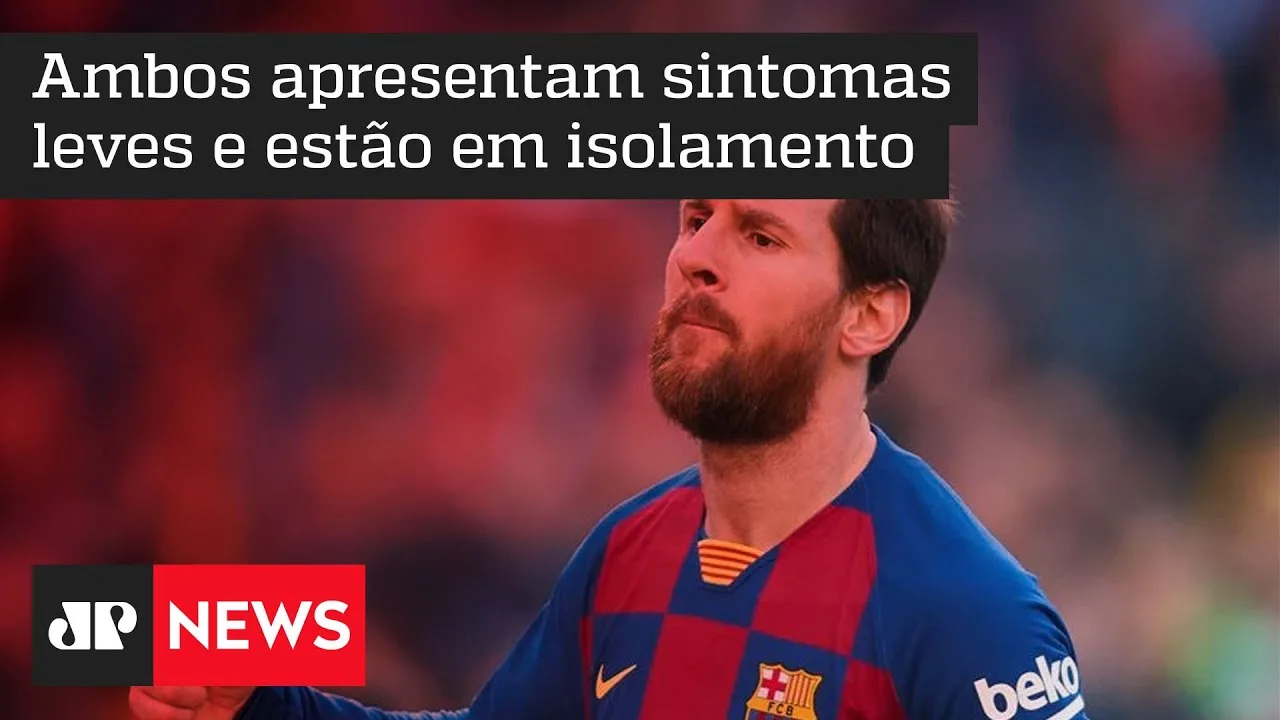 Ronaldo Fenômeno e Lionel Messi testam positivo pra COVID-19