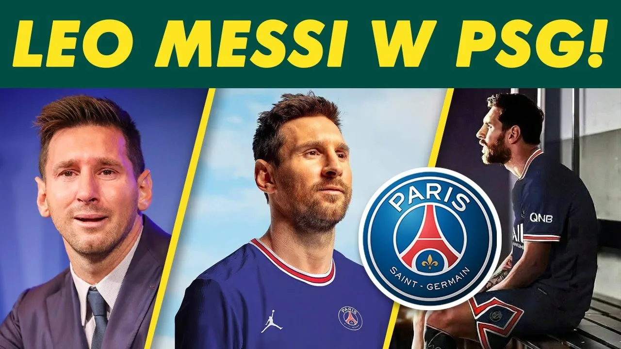 LEO MESSI OFICJALNIE W PSG! WYGRA LIGĘ MISTRZÓW?