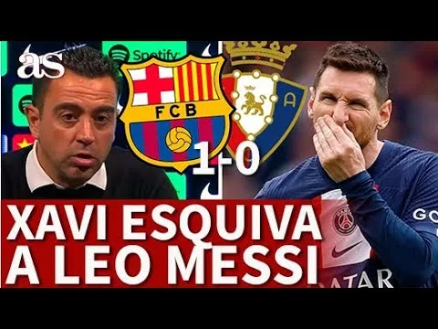 XAVI NO OPINA de LEO MESSI y su FUTURO FICHAJE | CRISIS EN
