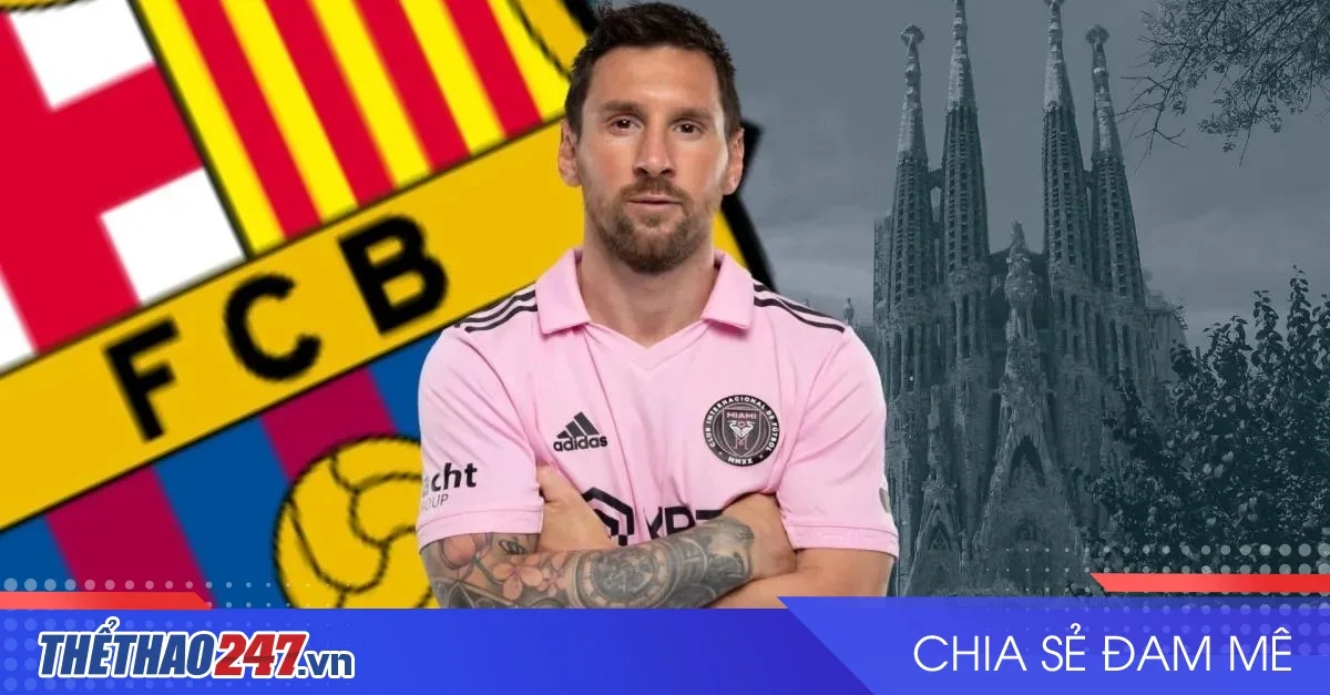 En quittant l’Inter Miami, Lionel Messi va revenir au Barça