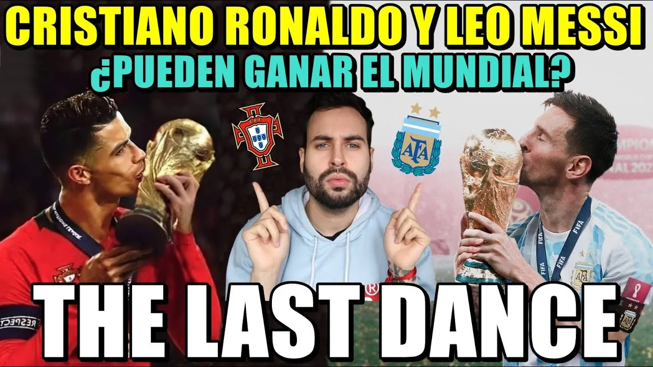 El ÚLTIMO BAILE de LEO MESSI y CRISTIANO RONALDO en un