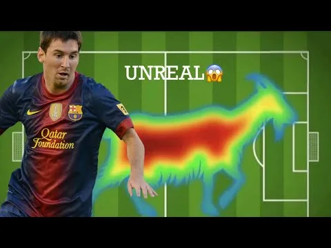 Lionel Messi’s heat map over the years shows how Barcelona
