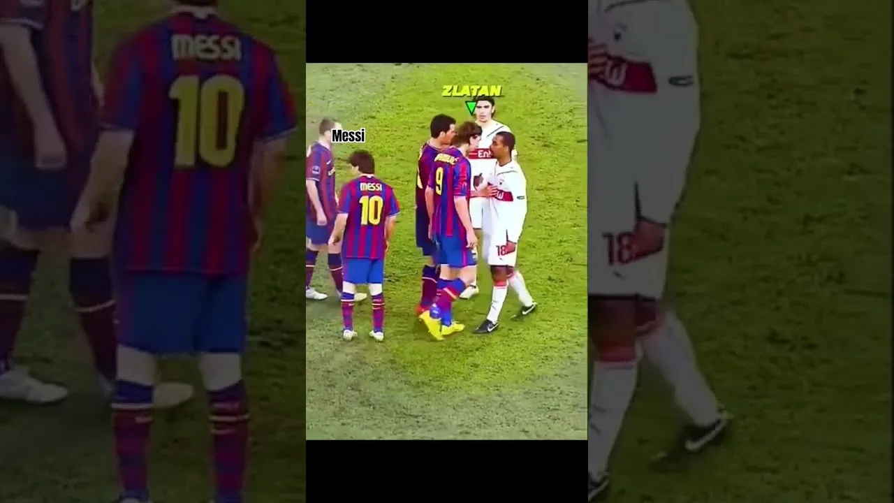 Messi × Zlatan ❤️🫶 #messi #leomessi #football #friends  #zlatan #shorts #trending