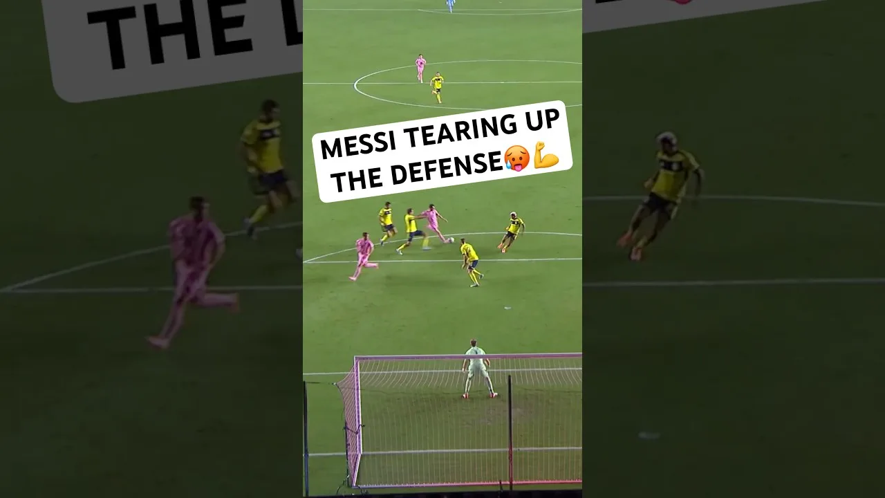 Messi is a FORCE OF NATURE!💪