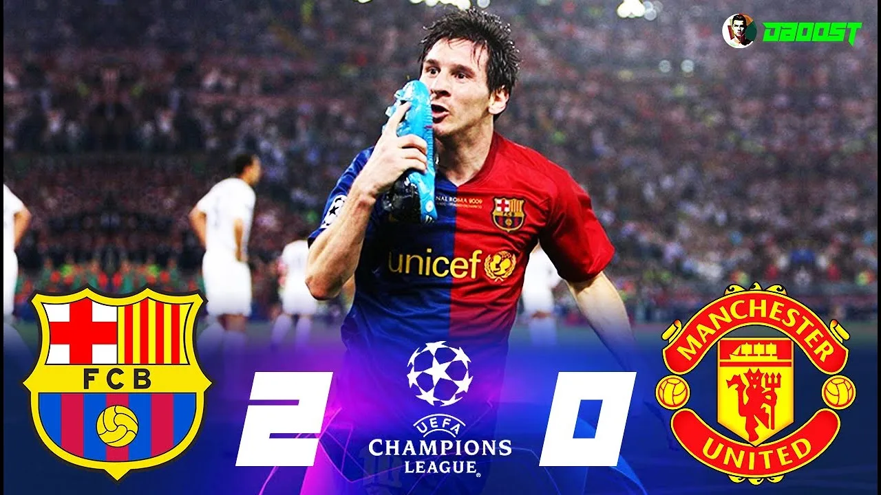 Barcelona 2-0 Manchester United – UCL Final 2009 – Leo