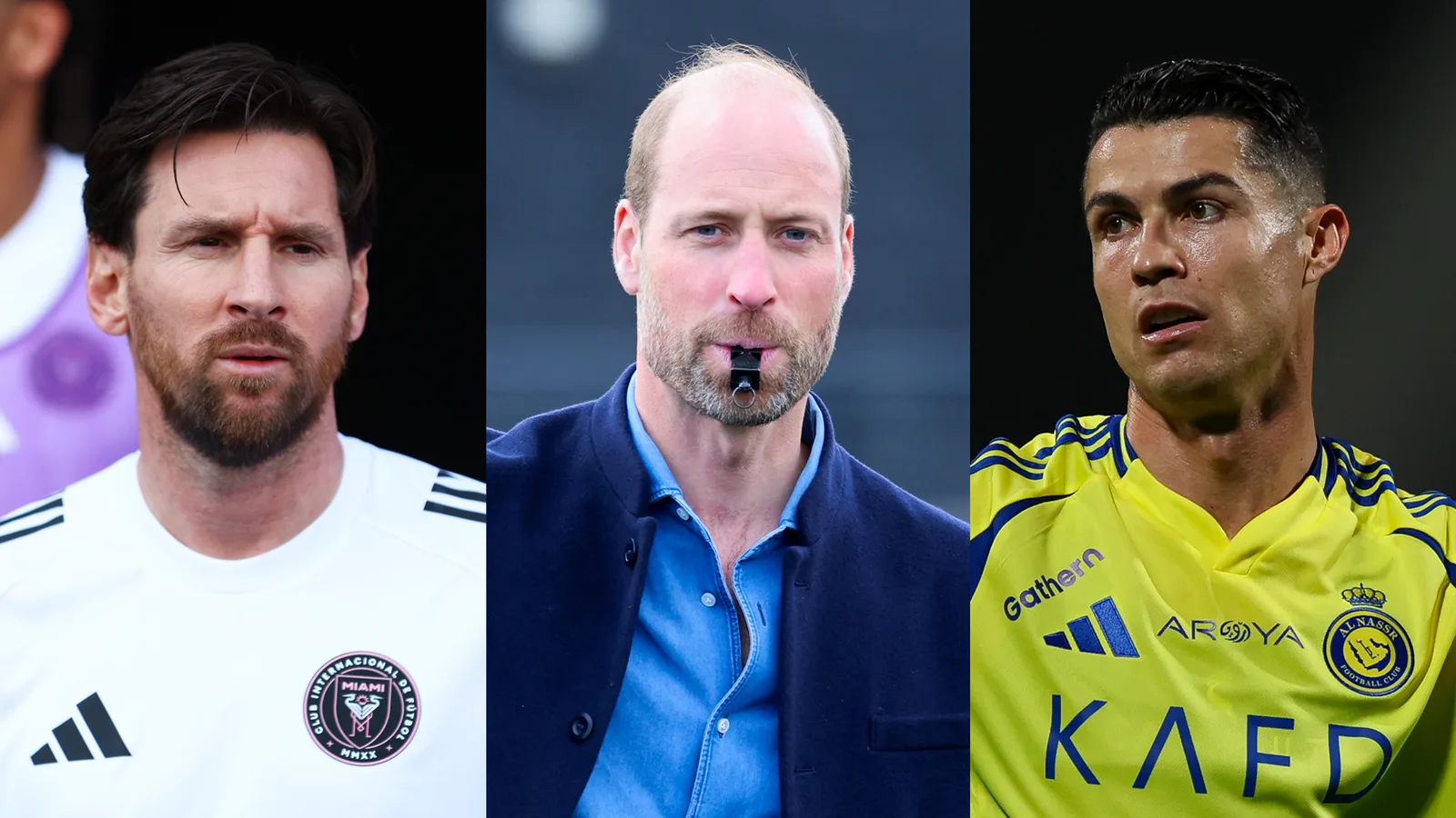 Le prince William pèse sur Cristiano Ronaldo vs Lionel Messi Goat Debate alors que le prince de Galles admet se blesser en essayant de recréer une célèbre célébration «Siu»