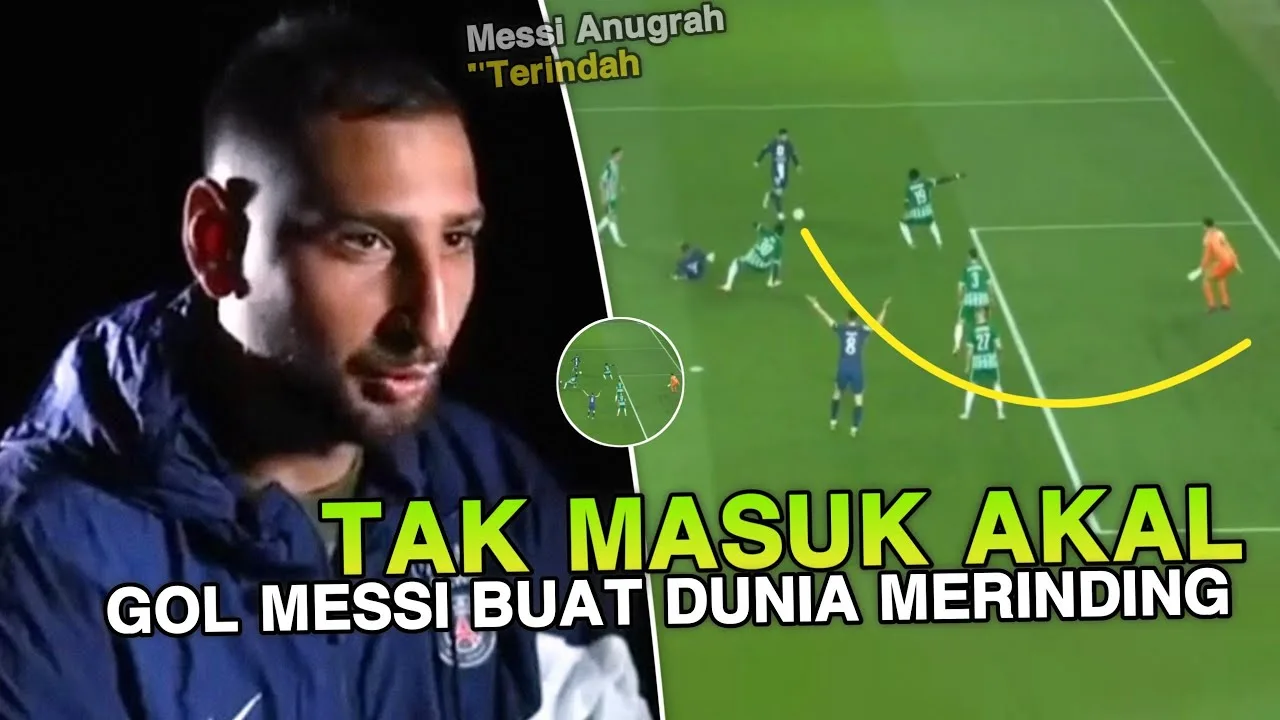 “GOL MESSI MEMBIUS PENONTON“ Reaksi Merinding Dunia Melihat