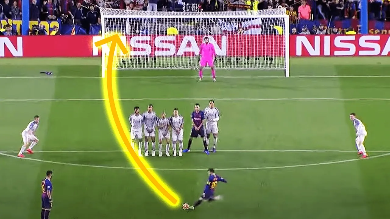 LEGENDARY LEO MESSI FREE KICKS 🐐