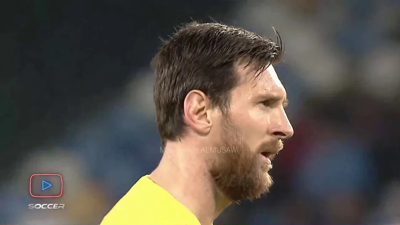 Lionel Messi reactions vs Napoli