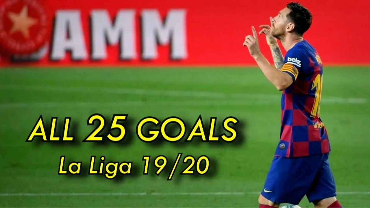The 7th Pichichi of Lionel Messi ● All 25 Goals in La Liga
