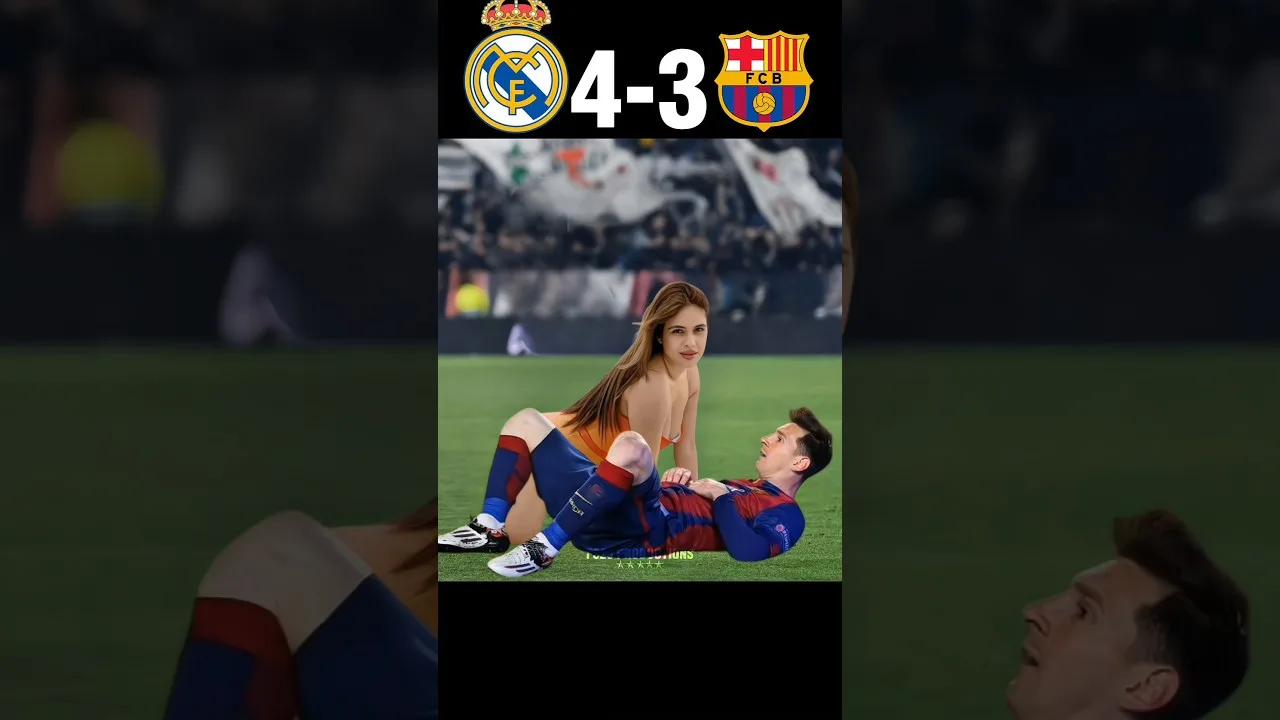 Ronaldo et Messi Revenge Moments | Real Madrid vs Barcelone Laliga 2017 imaginaire #football #goat