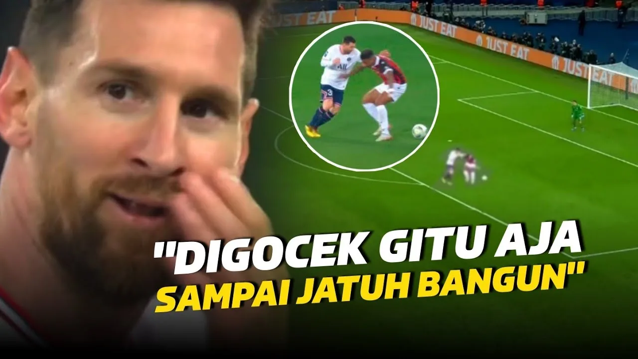 MESSI SAMPAI KETAWALihat Cara Leo Messi Buat Hina Pemain