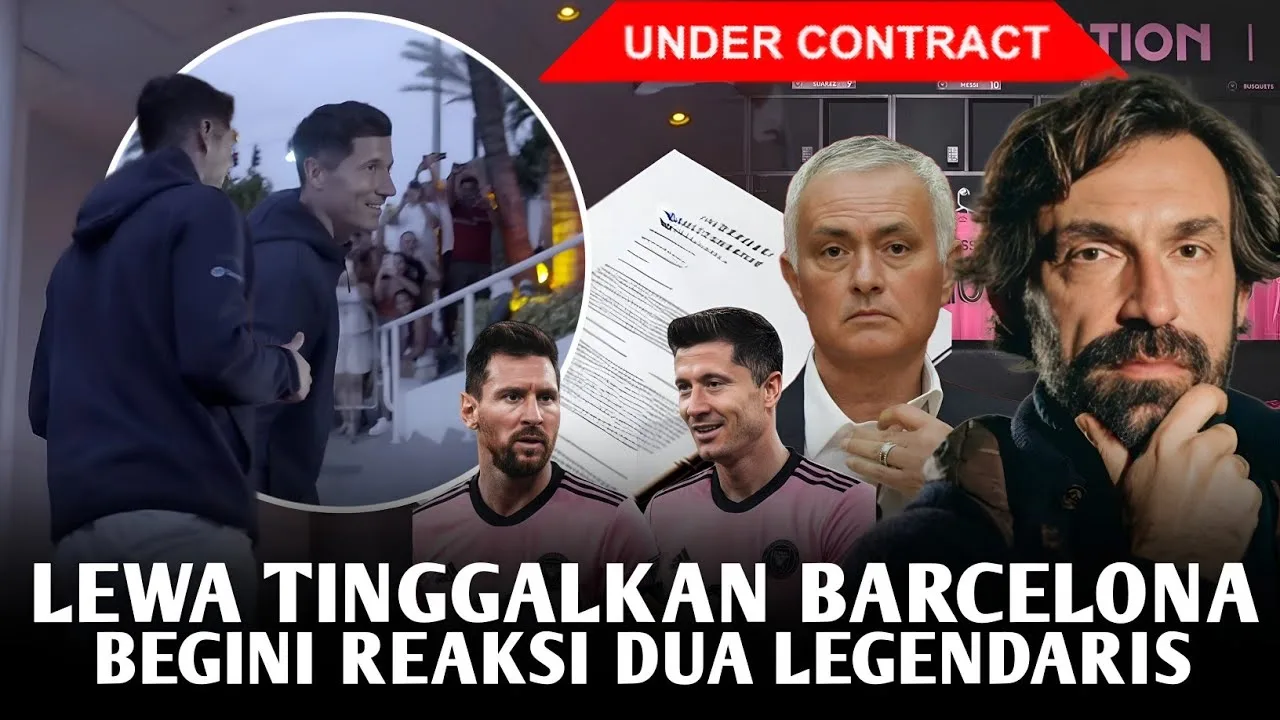 ARRIVE ENFIN EN FLORIDE ‼️Effet Lionel Messi, Lewandowski refuse que l’Arabie Saoudite joue avec Leo ✅