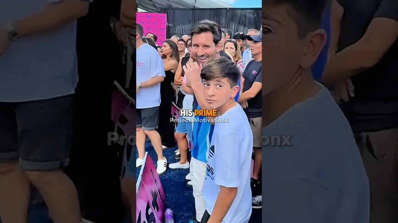 Messi se souvient d’Ankara Messi après l’interaction avec les fans ! #shorts