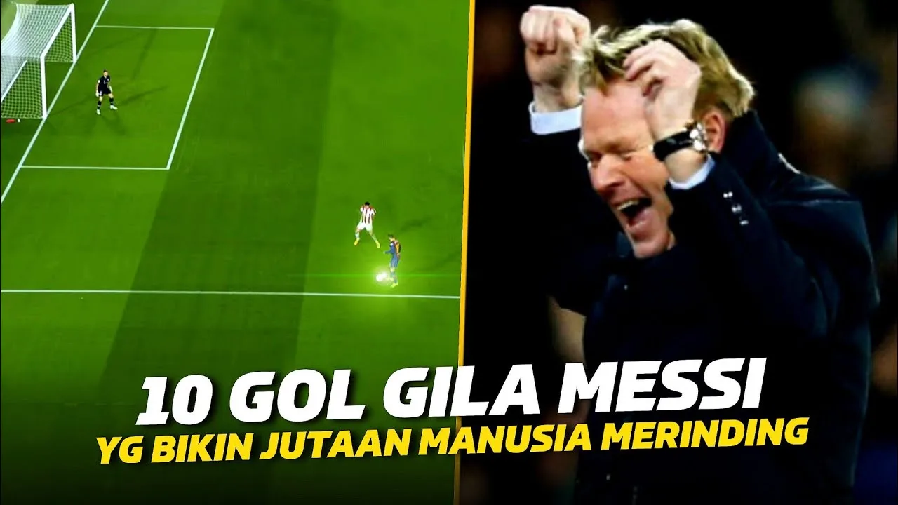 MANUSIA SEPARUH ALIEN  10 Gol KELAS DUNIA Lionel Messi