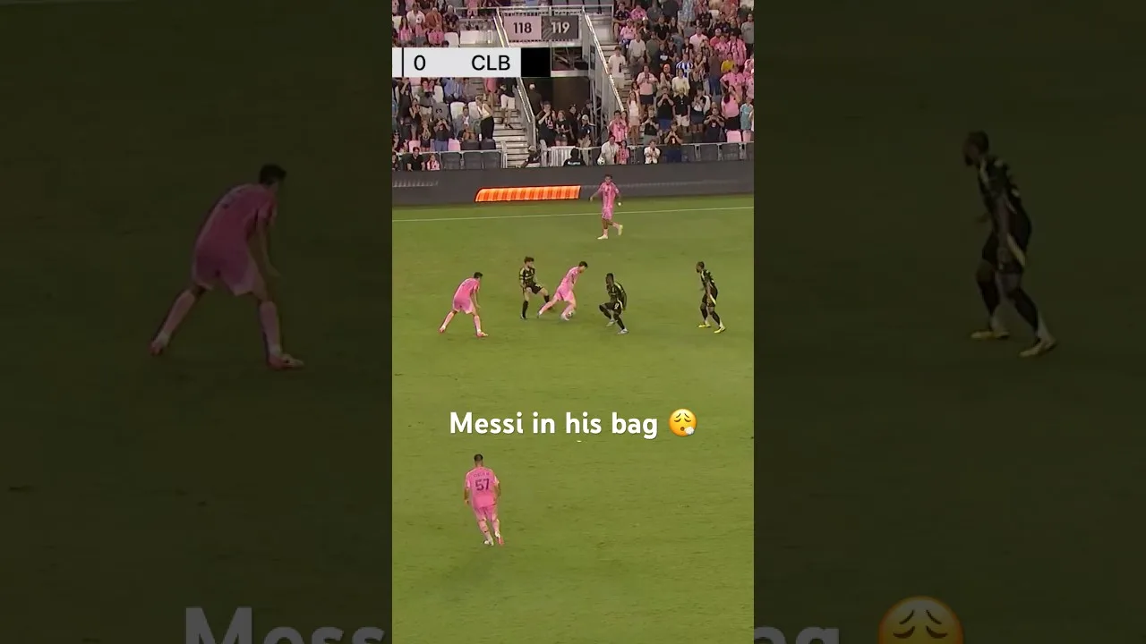 Messi fait des choses Messi 🐐 #soccer #intermiami