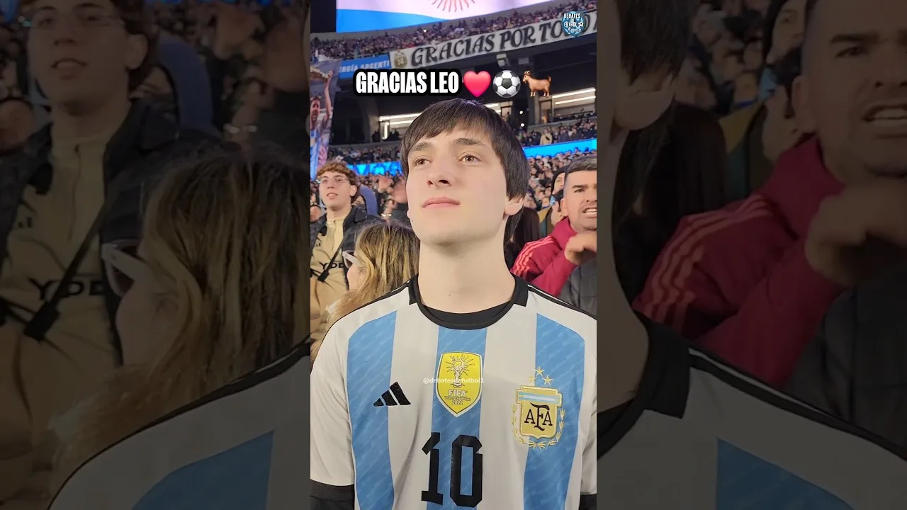GRACIAS LEO MESSI | ¿TU ÚLTIMO BAILE EN ARGENTINA? LA DESPEDIDA #shorts #curiosidades