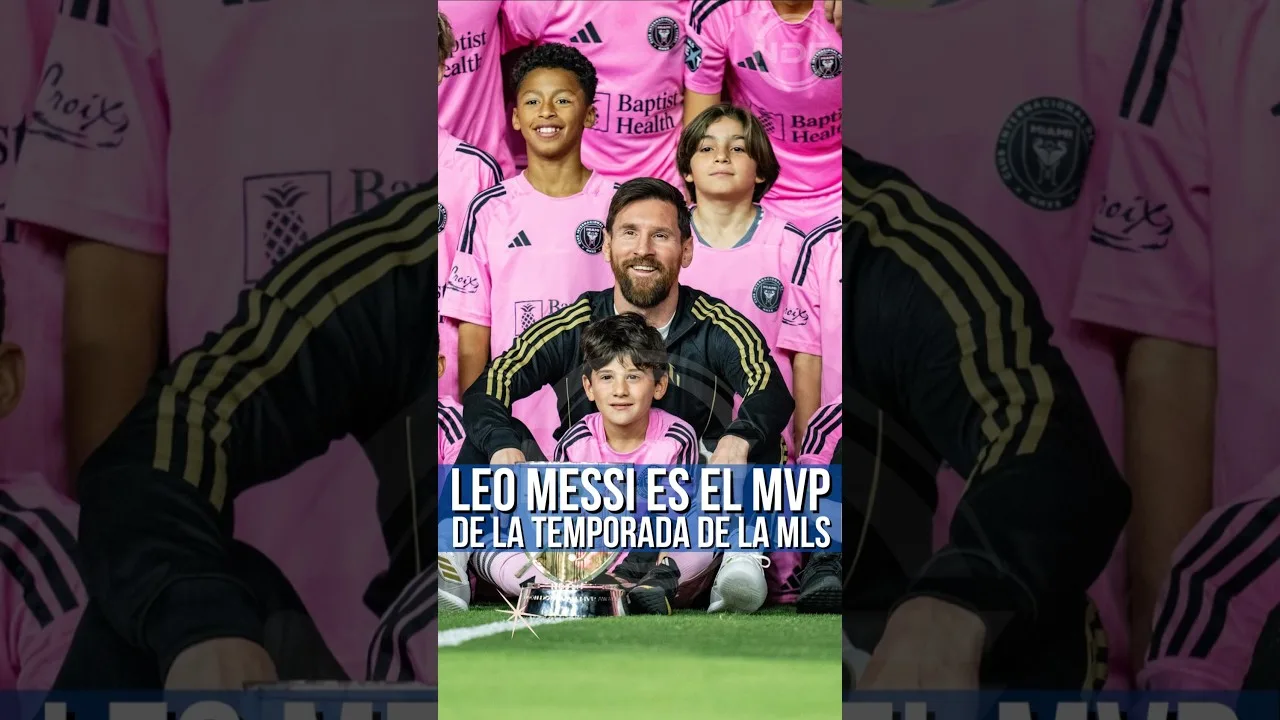 Leo Messi a été élu meilleur joueur de l’année en MLS 😱