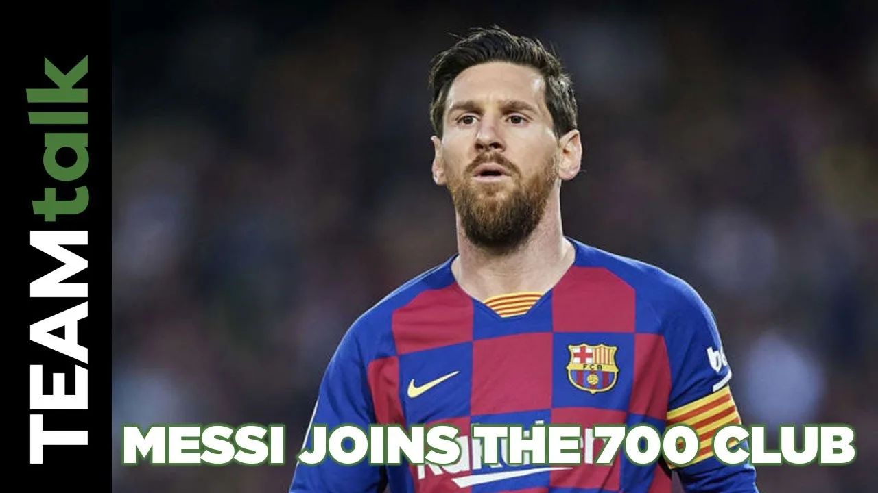 Lionel Messi joins the 700 Club